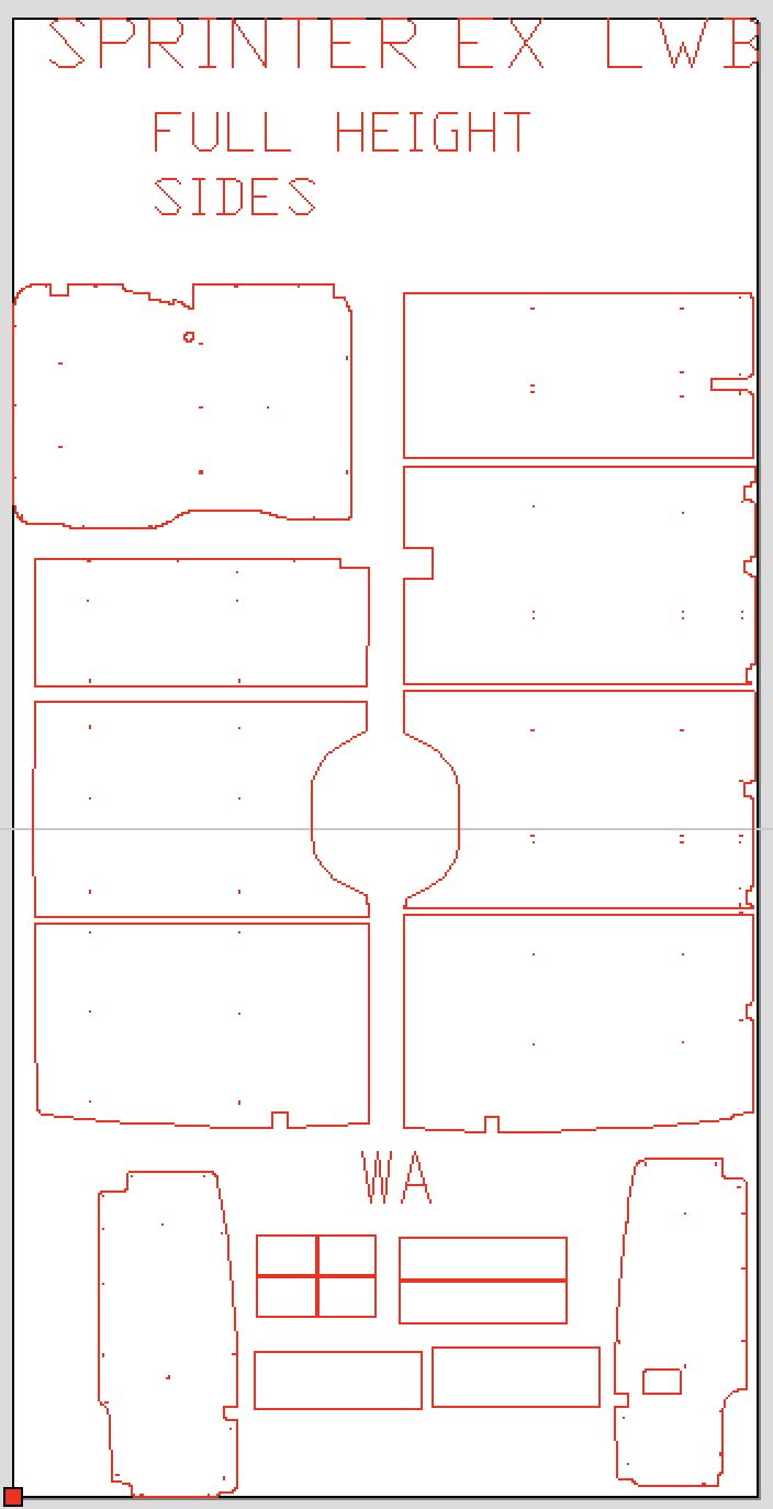 2006 - 2017 VW Crafter Ply Lining Kit