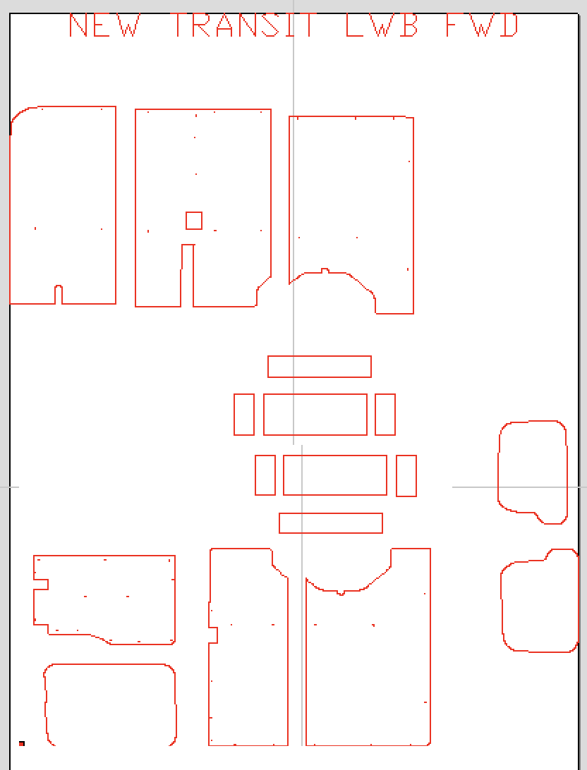 2014 Onwards Ford Transit Ply Lining Kit