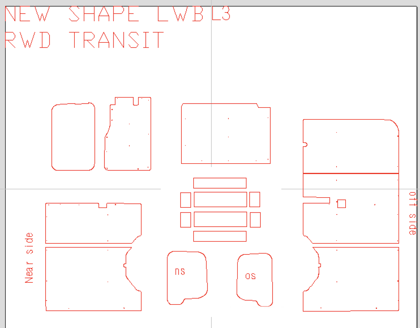 2014 Onwards Ford Transit Ply Lining Kit